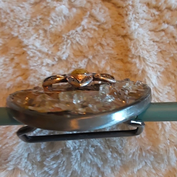 🌺 🎉HOST PICK🎉 Buckle Rage Silver, Crystal & Embellished Belt Buckle - Picture 8 of 10
